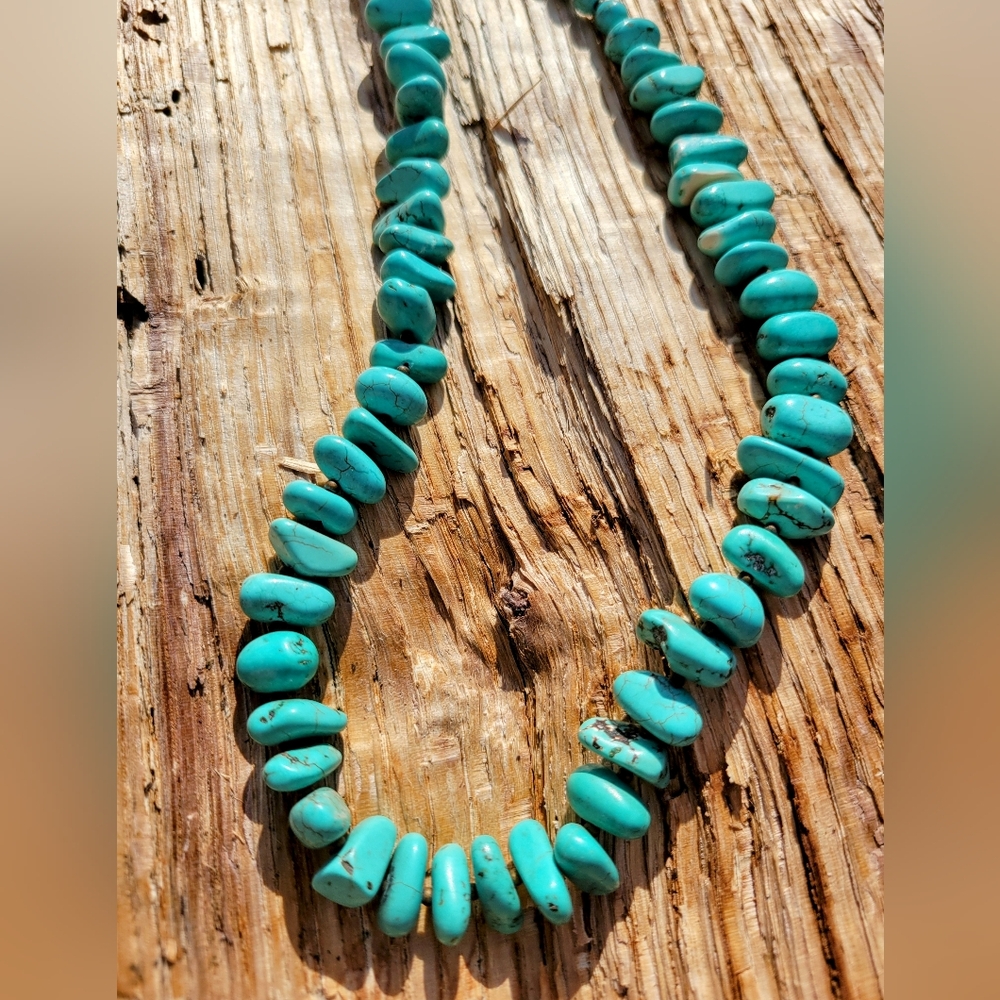Gorgeous turquoise necklace - Picture 2 of 4